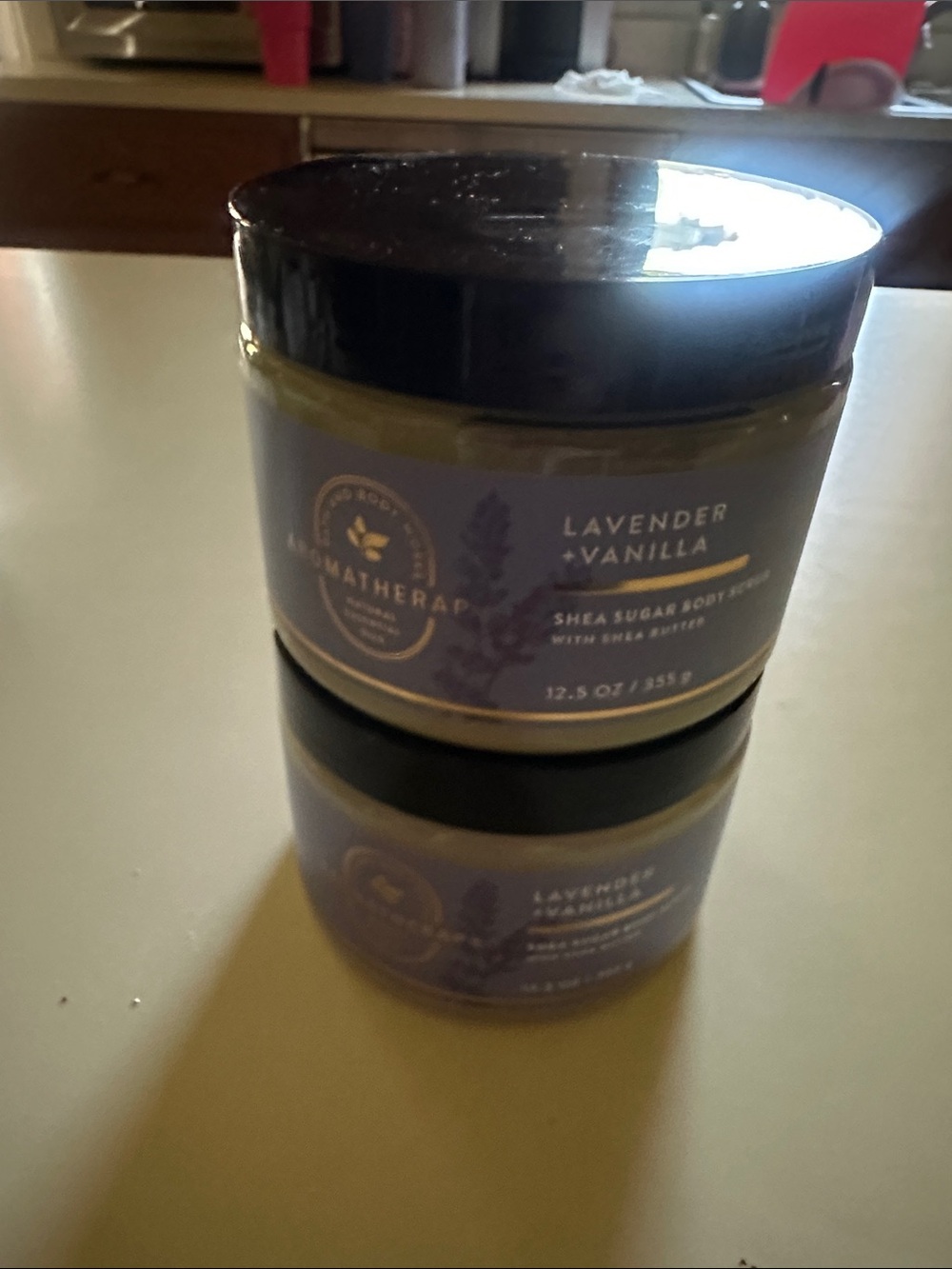 Bath & Body Works Lavender + Vanilla Shea Sugar Body Scrub - BRAND NEW